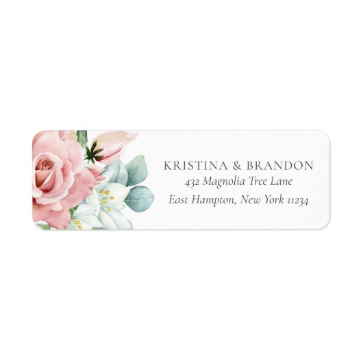 Kristina Pastel Pink Floral Boho Chic (Vorne)