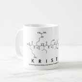 Kristina Peptidname Tasse (Vorderseite Links)