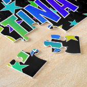 "KRISTINA" Vorname, Spaß "GLÜCKLICHER GEBURTSTAG" Puzzle (Seite)