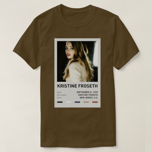 Kristine Froseth TShirt 1 (Design vorne)