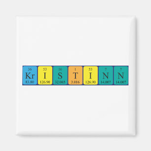 Kristinn-Magnet für periodische Tabellen Magnet
