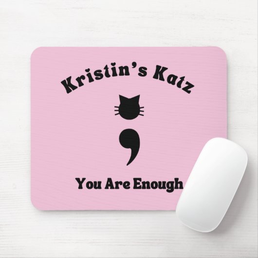 Kristin's Katz Mouse Pad Mousepad (Mit Mouse)