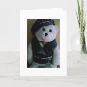 KRISTMAS "COOLER BIKERBEAR" FEIERTAGSKARTE