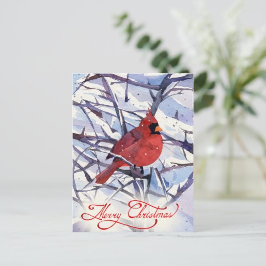 Kristmas Postkarte (Stehend Vorderseite)