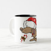 *KRISTMAS PUPPY** TASSE (Vorderseite Links)