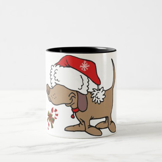 *KRISTMAS PUPPY** TASSE (Mittel)