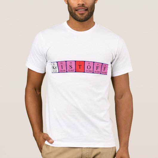 Kristoff Periodenname Shirt (Vorderseite)
