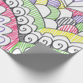 Kristy Ann Face Mask Geschenkpapier (Ecke)