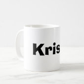 Kristy Tasse (Vorderseite Links)