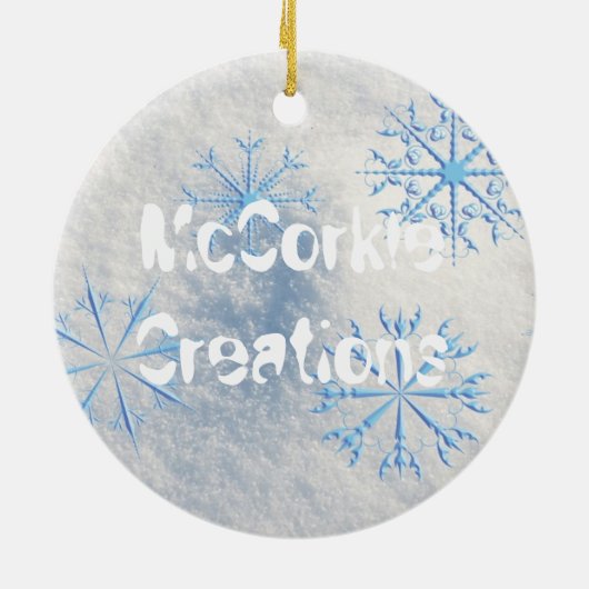 Kritik-Partner-Verzierung Keramik Ornament (Hinten)