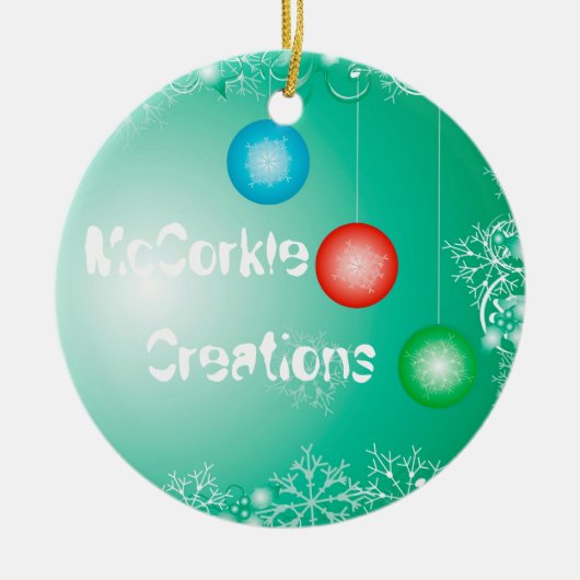 Kritik-Partner-Verzierung Keramikornament (Vorne)