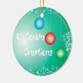 Kritik-Partner-Verzierung Keramikornament (Links)