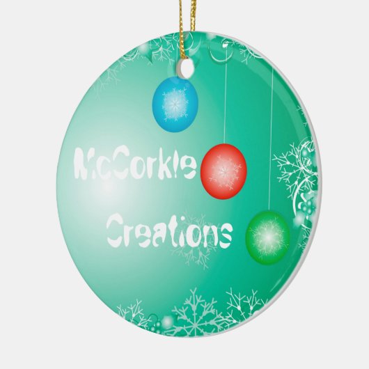 Kritik-Partner-Verzierung Keramikornament (Links)