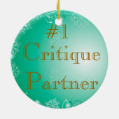 Kritik-Partner-Verzierung Keramikornament (Hinten)