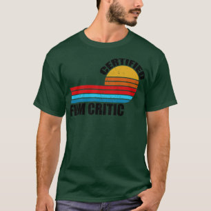 Kritiker Vintager Retrojob T-Shirt