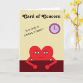 Kritikkarte: hellbraune leere Karte (Gelbe Blume)