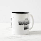 "Kritische denkende" Tasse (VorderseiteRechts)