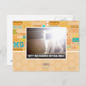 Kritische Masse Kitty Postkarte (Vorne/Hinten)