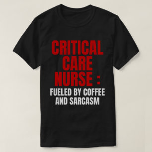 Kritische Pflegekraft T-Shirt