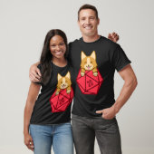 Kritischer Corgi T-Shirt (Unisex)