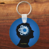 Kritischer Denker Schlüsselanhänger (Vorderseite)