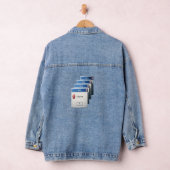 Kritischer Fehler — Retro-Windows-Warnfelder-Grafi Jeansjacke (Hangar)