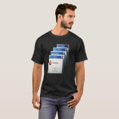 Kritischer Fehler — Retro-Windows-Warnfelder-Grafi T-Shirt (Vorne ganz)