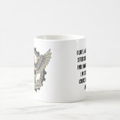 Kritischer Patriotismus Becher Kaffeetasse (Mittel)