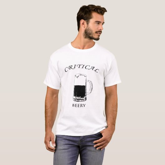 Kritisches Beery T-Shirt (Vorne ganz)
