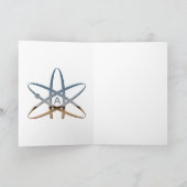 Kritisches Denken ist sehr Cool Feiertagskarte (Innenseite)