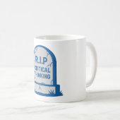 Kritisches Denken Kaffeetasse (VorderseiteRechts)