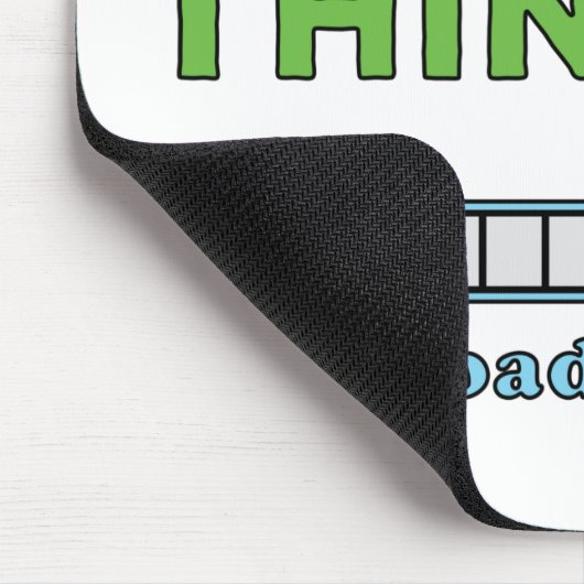 Kritisches Denken Mousepad (Ecke)