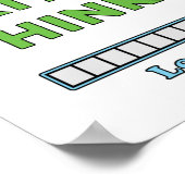 Kritisches Denken Poster (Ecke)