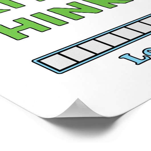 Kritisches Denken Poster (Ecke)