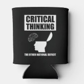 Kritisches Denken über das andere nationale Defizi Dosenkühler (Rückseite)