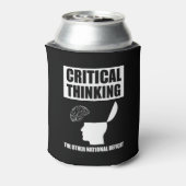 Kritisches Denken über das andere nationale Defizi Dosenkühler (Kanne Rückseite)