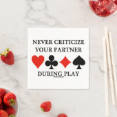 Kritisieren Sie niemals Ihren Partner während der  Serviette (Beispiel)