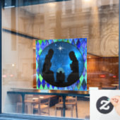 Kritisierung Fensteraufkleber (Café-Fenster)