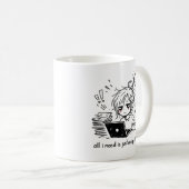 Kritzelei kaffeetasse (VorderseiteRechts)