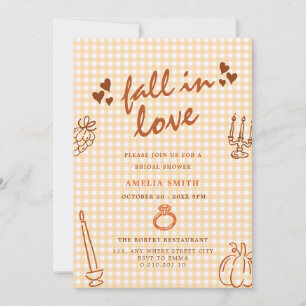 Kritzeleien-whimsical-fall-in-love-junggesellinnen Einladung