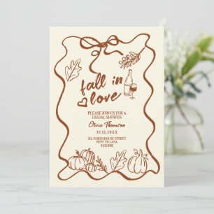 Kritzeleien-whimsical-fall-in-love-junggesellinnen Einladung