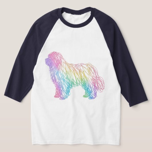 Kritzeln Neufundland T-Shirt (Ablage )