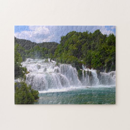 Krk Croatia Nationalpark. Jigsaw Puzzle (Horizontal)