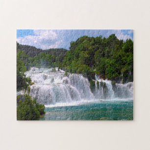 Krk Kroatien Nationalpark. Puzzle