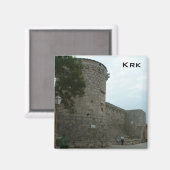 Krk Magnet (Vorderseite/Rückseite)