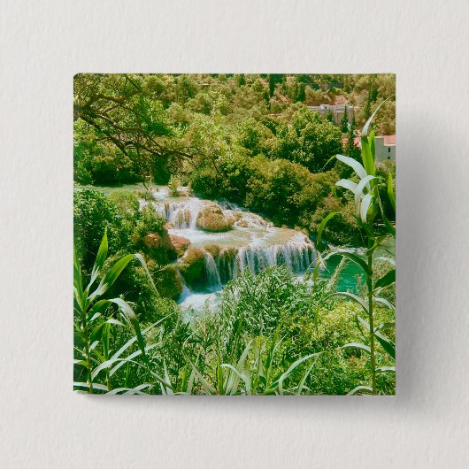 Krka-Nationalpark Button (Vorderseite)