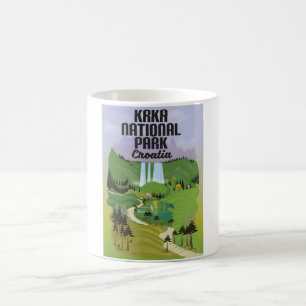 Krka Nationalpark Kroatien Kaffeetasse