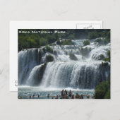 Krka-Nationalpark Postkarte (Vorne/Hinten)