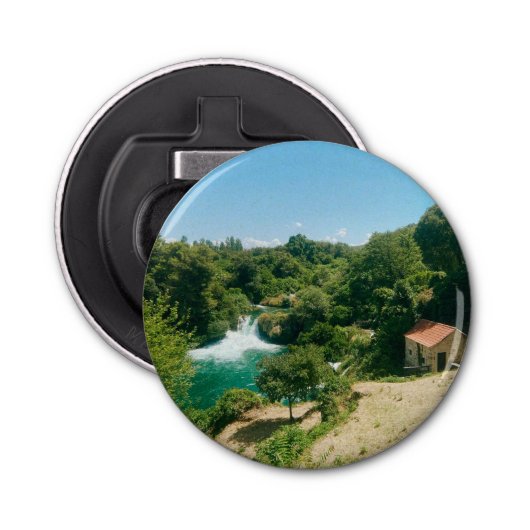 Krka Wasserfälle - Krka Nationalpark - Kroatien Flaschenöffner (Vorderseite)