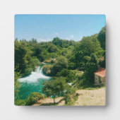 Krka Wasserfälle - Krka Nationalpark - Kroatien Fotoplatte (Vorderseite)